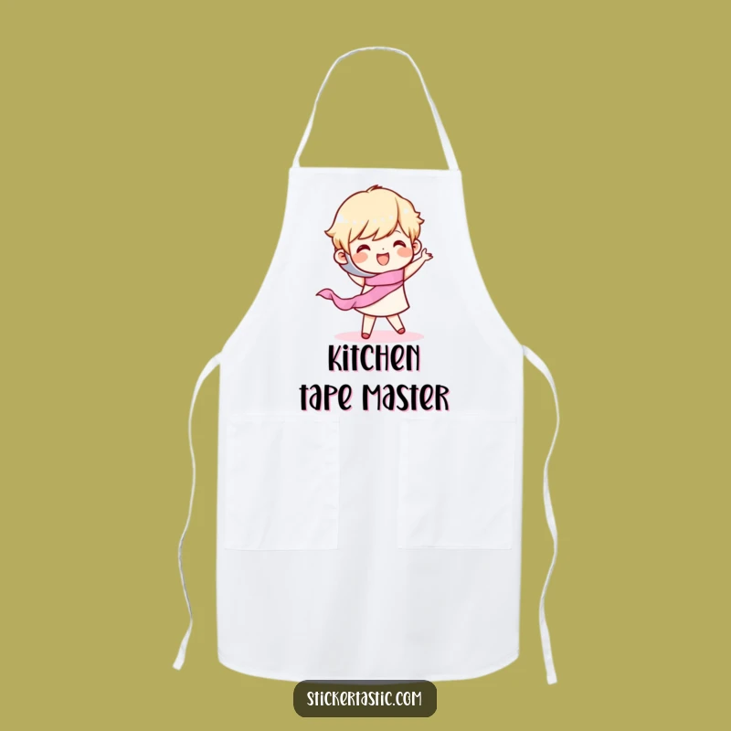 Funny Tape Dance Apron: Get Things Done with Fun, Fantastic Funny Gift for Organized Cooks