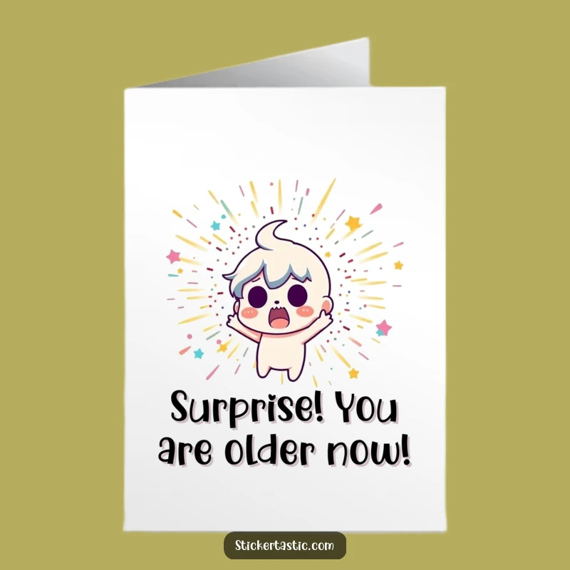 Free Printable Glitter Bomb Surprise Birthday Card - Funny Downloadable Gift