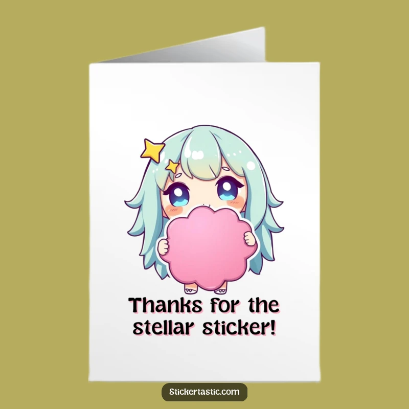 Free Printable Thank You Card: Starry Eyes, Hilarious Downloadable for Gratitude