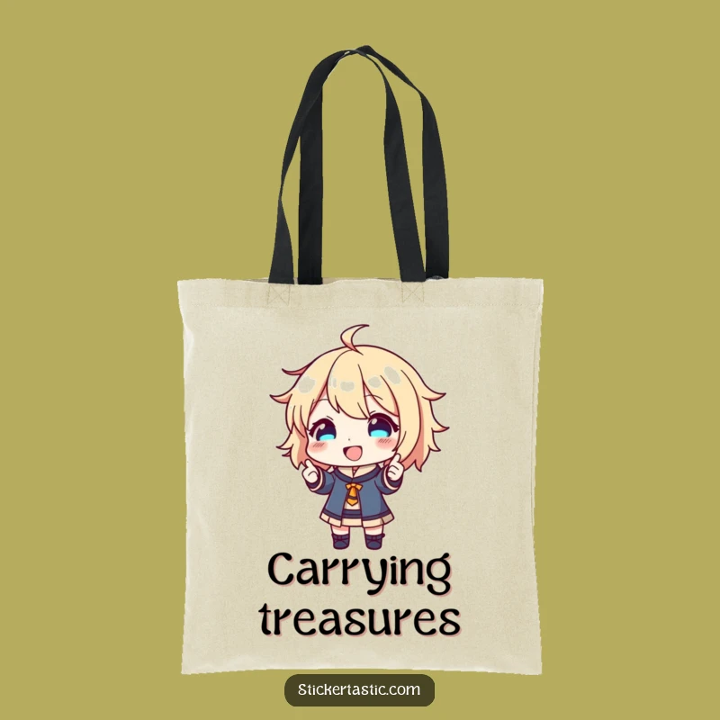 Funny Sticker Collector Tote Bag - Carry Your Treasures in Style - Funny Gift!